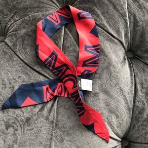 Authentic MCM silk headband